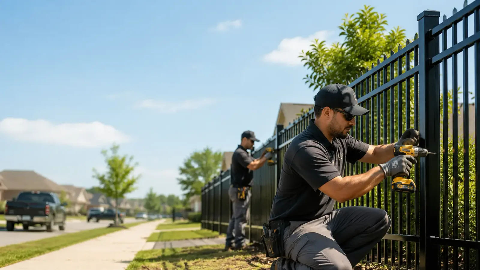 Metal Fence Installation in Conway, MA